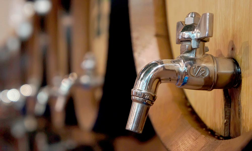 winery barrel details