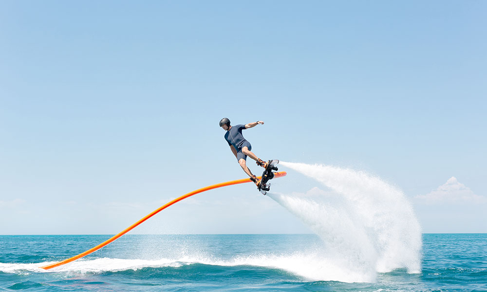 What to See and Do in Ibiza, Flyboarding