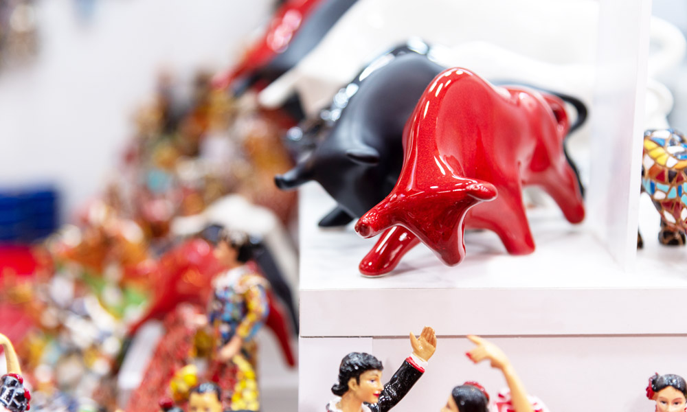 Marbella markets souvenirs