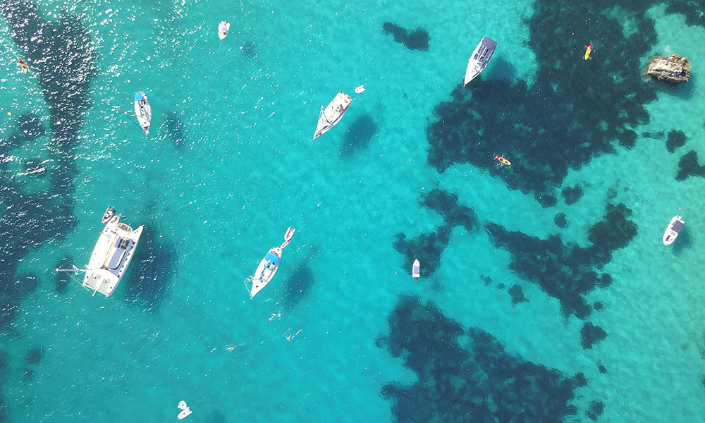 Las cristalinas aguas de Formentera 