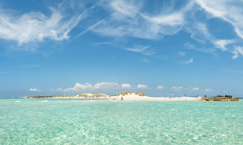 cristalinas aguas de Formentera 