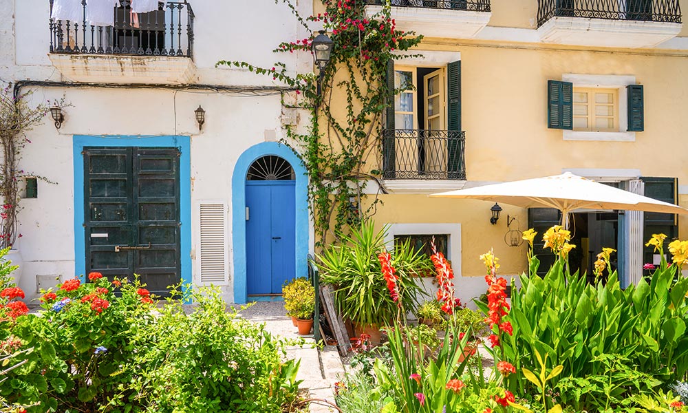 Dalt Vila Ibiza - casas