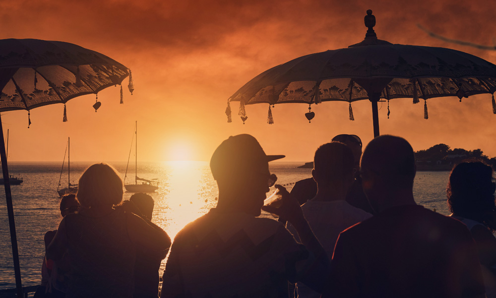 Music, DJ  sunset Ibiza
