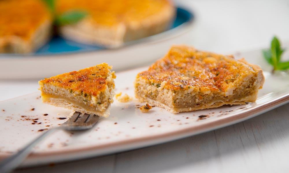 Ibiza cheescake, Flaó.