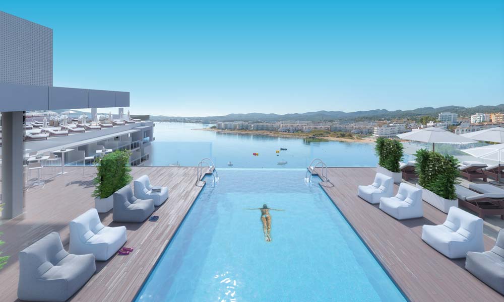 Amare Beach Hotel Ibiza infinity pool