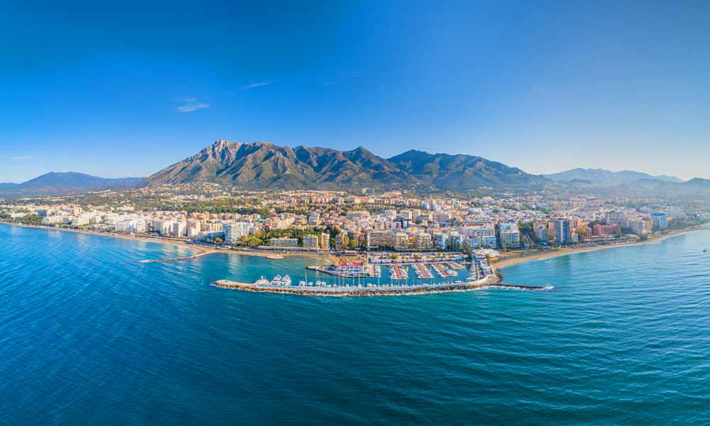 Marbella panoramic view