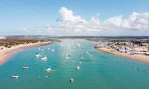 Vista aérea de Sancti Petri