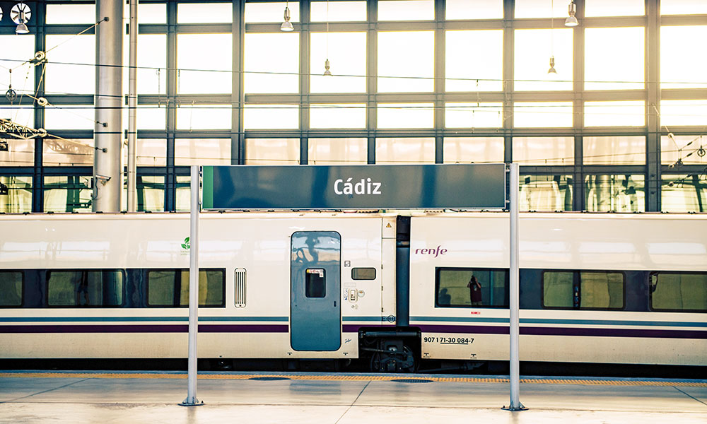 Estación de trenes Cádiz
